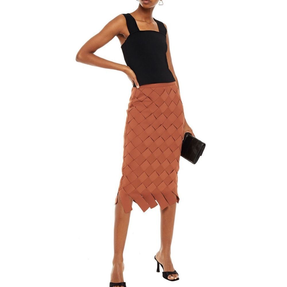 NWT Herve Leger Basketweave Bandage Skirt